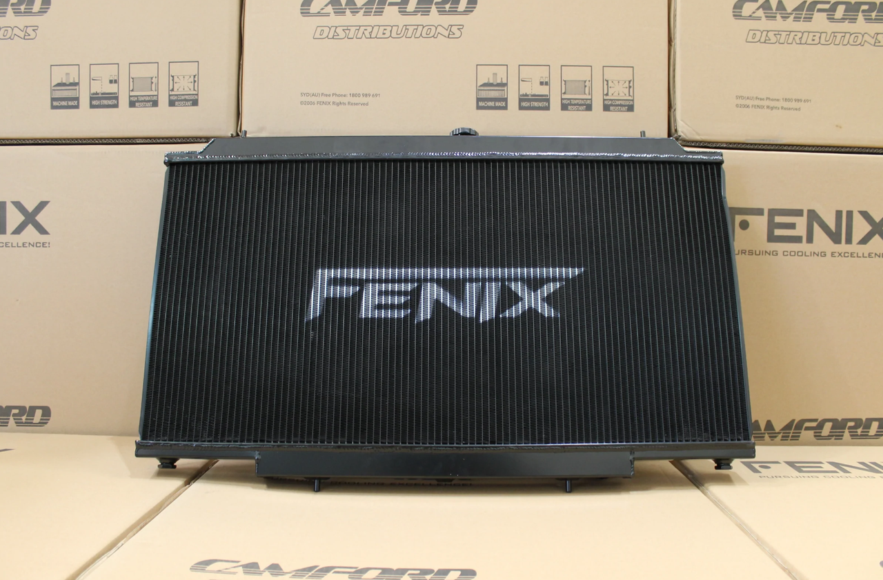 Nissan GU Patrol Diesel 2.8 RD28 - 3.0 ZD30 Full Alloy Performance Radiator - Black