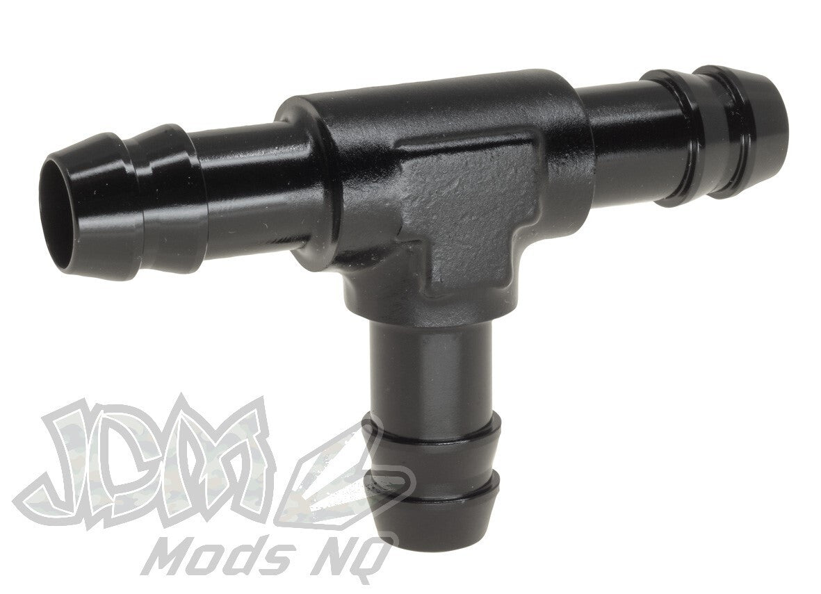 Raceworks Aluminium Hose Barb Fitting Tee