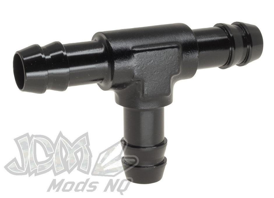 Raceworks Aluminium Hose Barb Fitting Tee