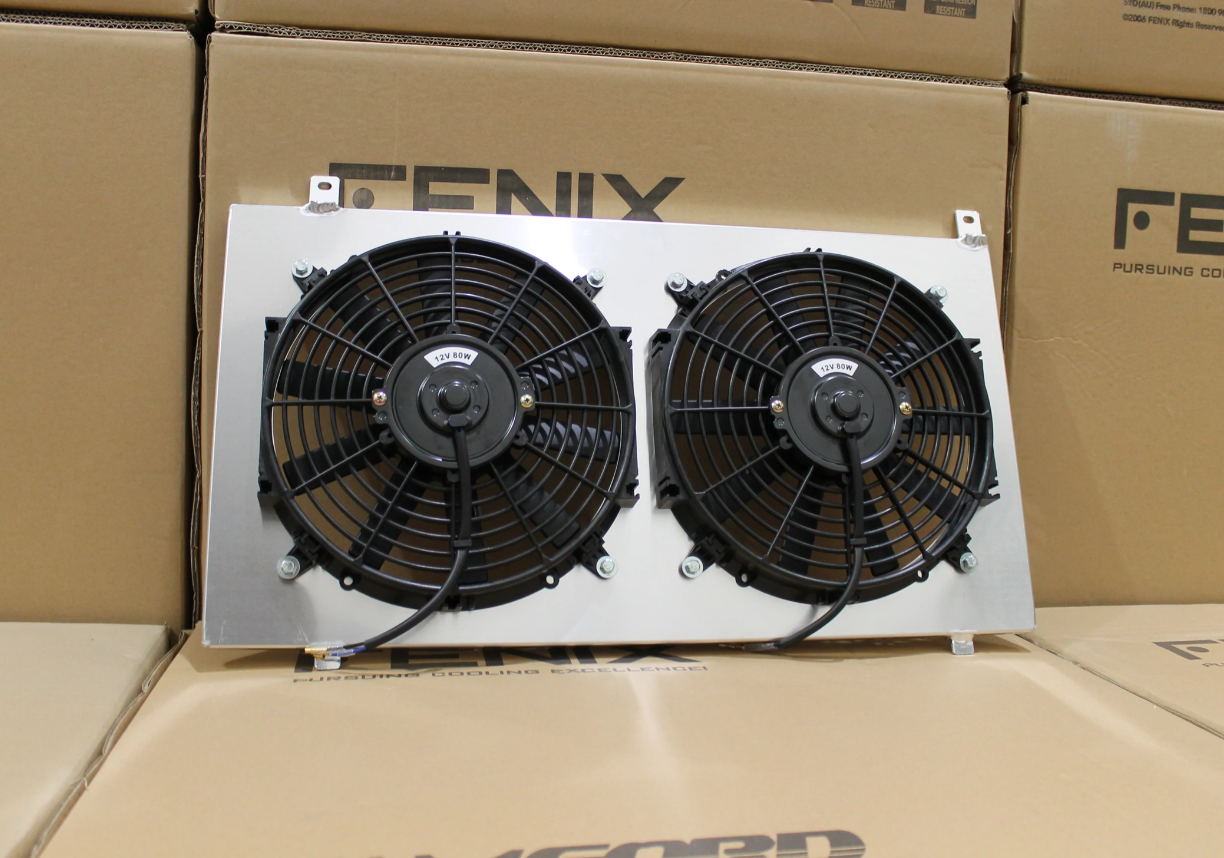 Toyota Cressida MX83 Full Alloy Performance Radiator & Fan Shroud Kit.