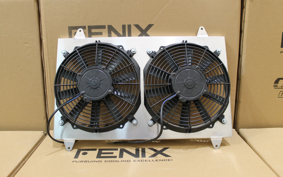 FENIX Fan Shroud Kit Holden Kingswood HQ-HZ/Torana LH-LX (Top/Bottom Tabs Fits Fenix Rad Only)