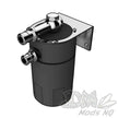 SAAS Oil Catch Tank 4x4 Baffled Black Billet 500ml
