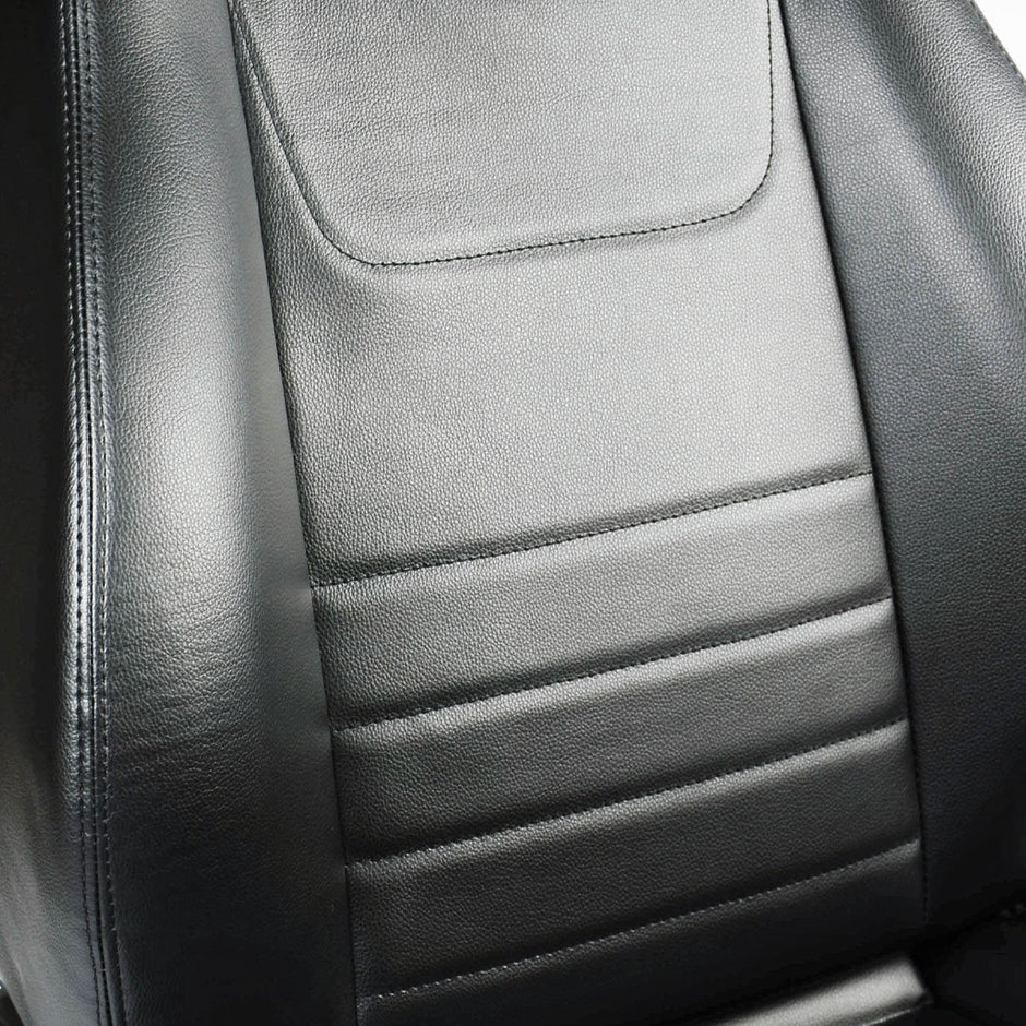 SAAS 4x4 Seat Black PU ADR Compliant