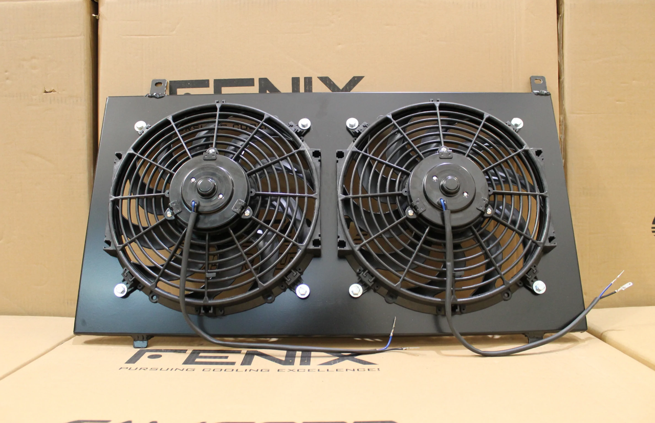 Fan Shroud & Fans for Toyota MX83 Cressida
