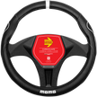 MOMO SUPERGRIP BLACK/WHITE STEERING WHEEL COVERS