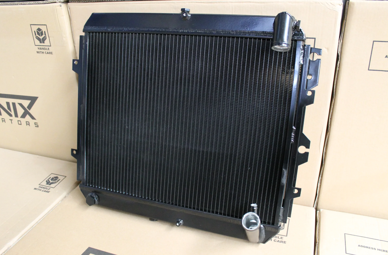 Mazda RX7 Series 4-5 FC Full Alloy Performance Radiator - Black