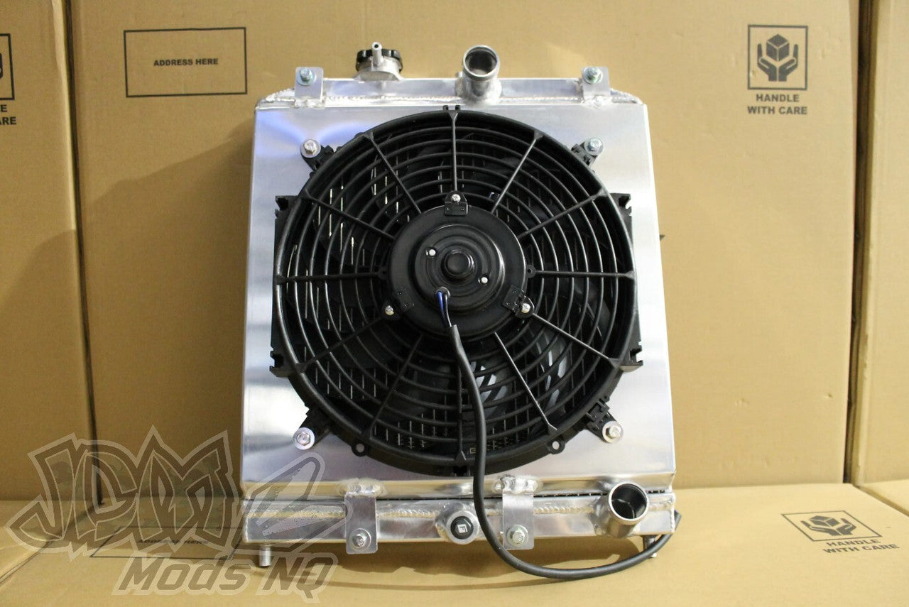 Honda EG-EK Civic Full Alloy Performance Radiator & Fan Shroud Kit