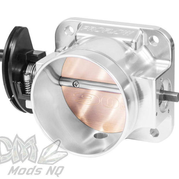 Proflow Throttle Body, Universal 90mm Bore Size Aluminium