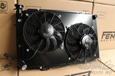 Alloy Radiator & Twin SPAL 12