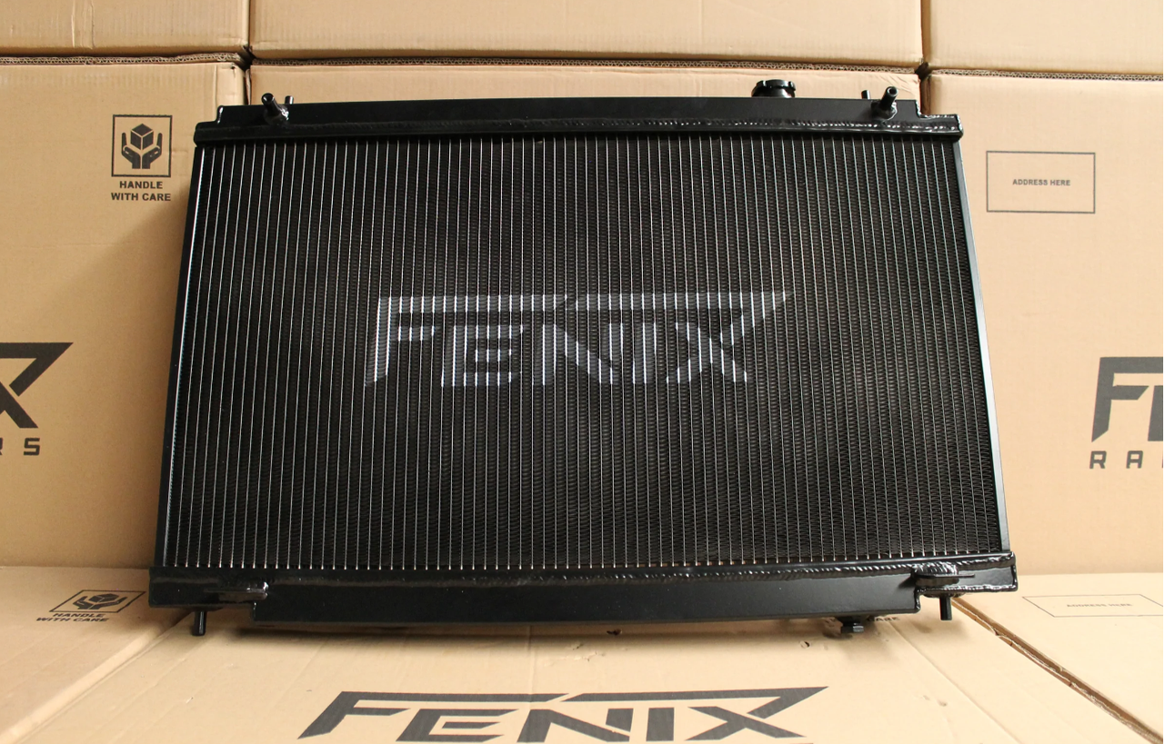 Nissan 350Z Full Alloy Performance Radiator - Black