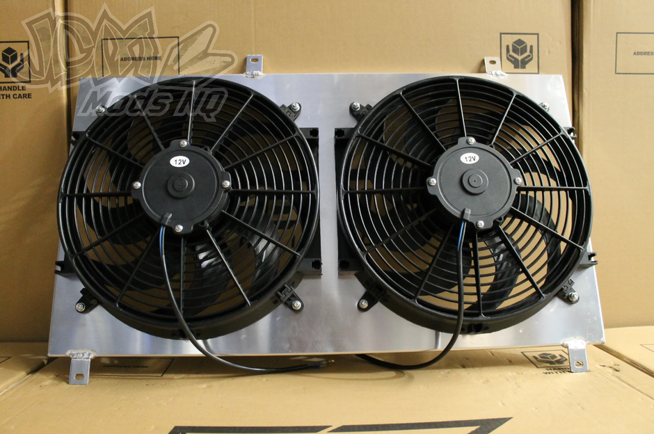 Full Alloy Performance Radiator & Fan Shroud Kit For Toyota Soarer JZZ30R JZZ31R
