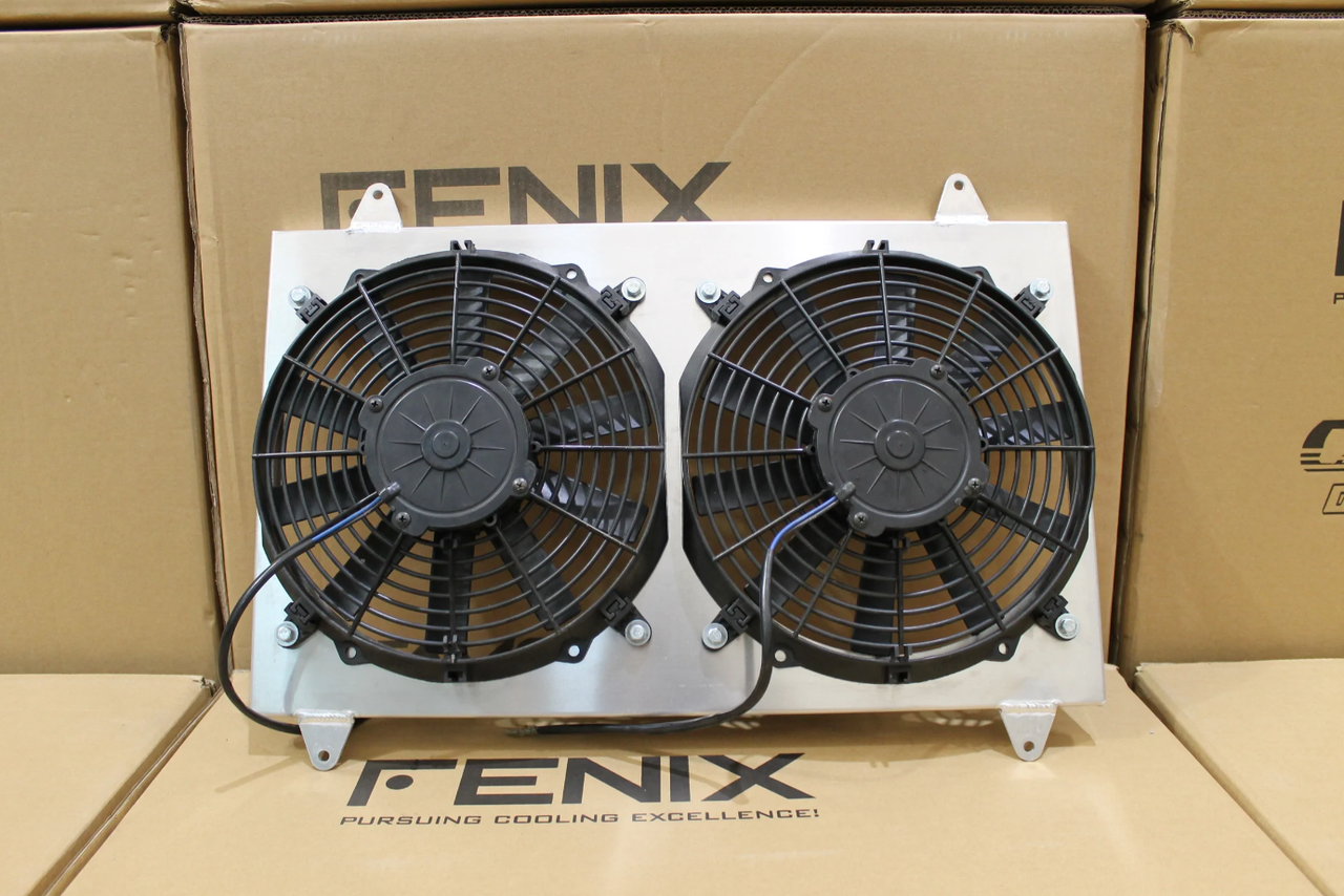 Holden Kingswood HQ-HZ/Torana LH-LX Chev V8 Full Alloy Performance Radiator & Fan Shroud Kit