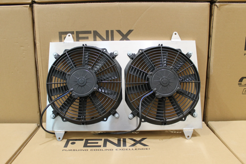 Holden Kingswood HQ-HZ/Torana LH-LX Chev V8 Full Alloy Performance Radiator & Fan Shroud Kit