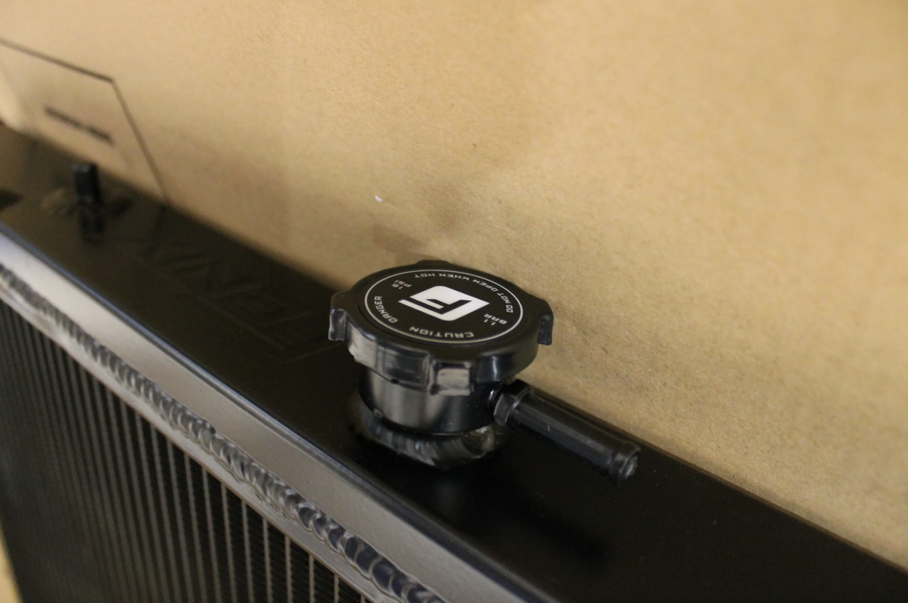 Nissan S13 Silvia / 180SX CA18DET Full Alloy Performance Radiator & Fan Shroud Kit GEN II - Black