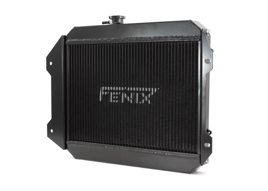 Toyota KE70 Corolla Full Alloy Performance Radiator - Black