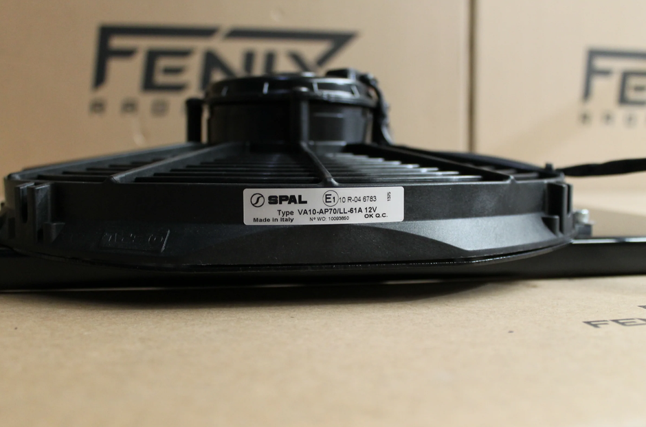 FEINX Holden VL-VN-VP-VR-VS Commodore V8 Custom Built Shroud & Twin Spal 12