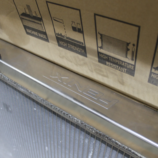 Nissan GU Patrol TD42 Full Alloy Performance Radiator - Polished