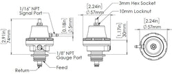 Turbosmart FPR Kompact Bosch/Barra (Sleeper) TS-0404-1005