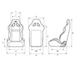 SAAS Kombat Seat Dual Recline Black ADR Compliant