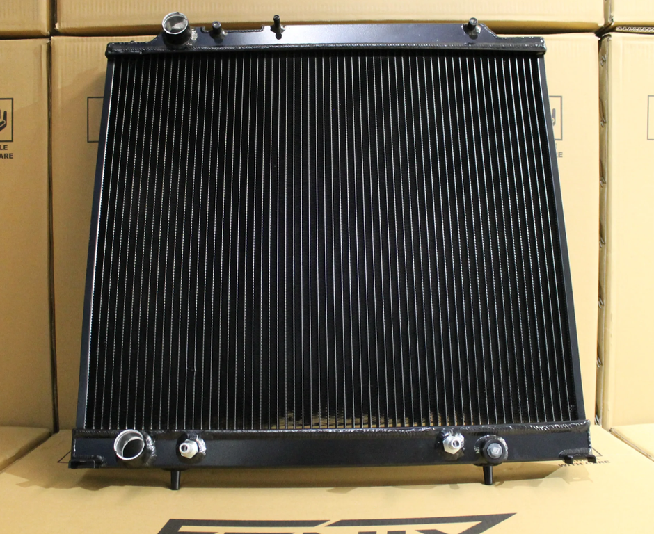 Mitsubishi V6 Delica Full Alloy Performance Radiator GEN II - Black