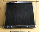 Mitsubishi V6 Delica Full Alloy Performance Radiator GEN II - Black
