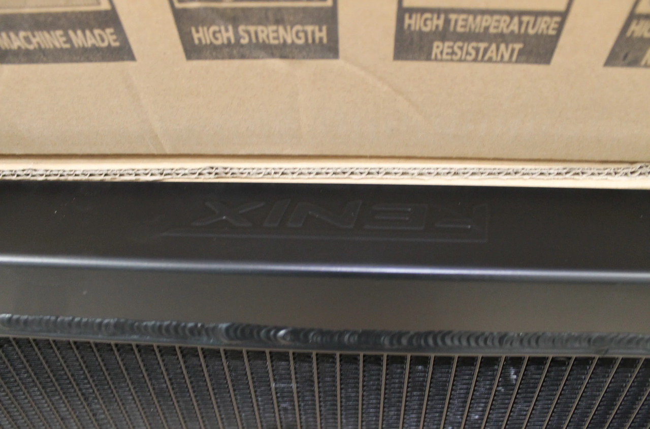 Nissan GU Patrol TD42 Full Alloy Performance Radiator - Black