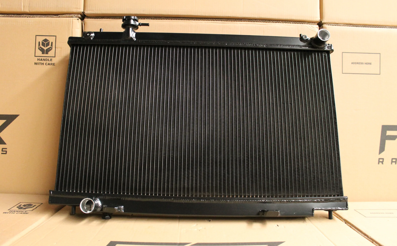 Nissan 350Z Full Alloy Performance Radiator - Black