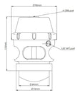 Turbosmart Power Port Universal BOV Blow Off Valves