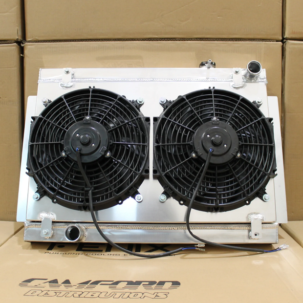 Holden Kingswood HG-HZ /Torana 253 - 308 LH-UC Full Alloy Performance Radiator & Fan Shroud Kit