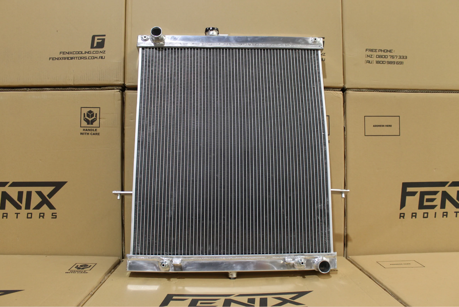Nissan GU Patrol 4.8 TB48DE Full Aluminium Performance Radiator- Polished