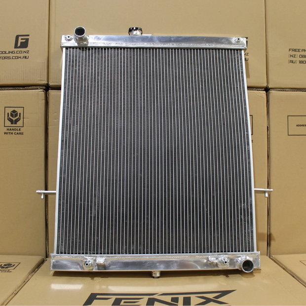 Nissan GU Patrol 4.8 TB48DE Full Aluminium Performance Radiator- Polished