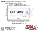 FENIX OEM Replacement Radiator for Mitsubishi Triton ME-MF-MG-MH-MJ V6