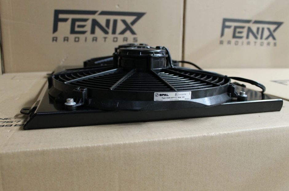 Ford XC-XD-XE Falcon Custom Built Shroud & Twin Spal Fans