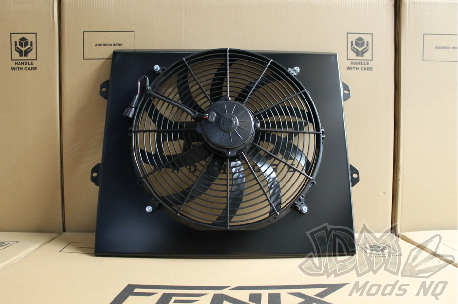 Full Alloy Radiator & Custom Built Shroud for Toyota LN106-LN107-LN111 Hilux