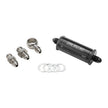 Proflow Turbo Oil Feed Line Kit, Stainless Braided Hose, 30 Micron Filter, For Ford Falcon Barra FG, XR6 Turbo