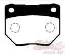 Project-MU HyperCarbon R236 HC-EP Rear Brake Pads for (01-07 WRX/Skyline GTS-T)
