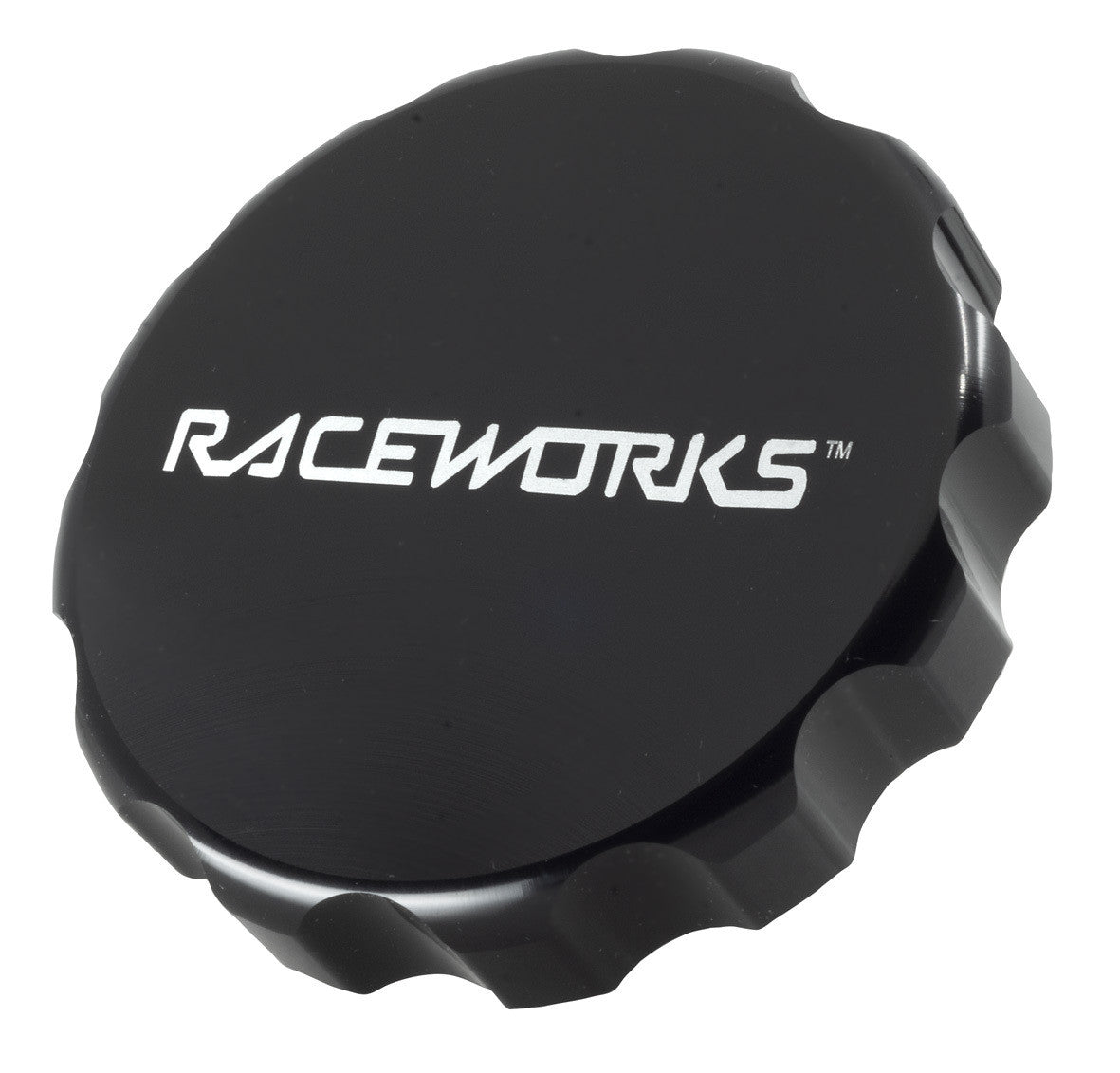 Raceworks Large Radiator Cover And 1.1BAR Cap Black ALY-067BK