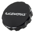 Raceworks Large Radiator Cover And 1.1BAR Cap Black ALY-067BK