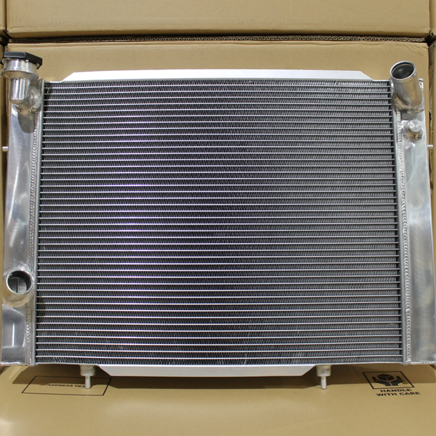 Holden VB-VC-VH-VK V8 Full Alloy Performance Radiator - Polished