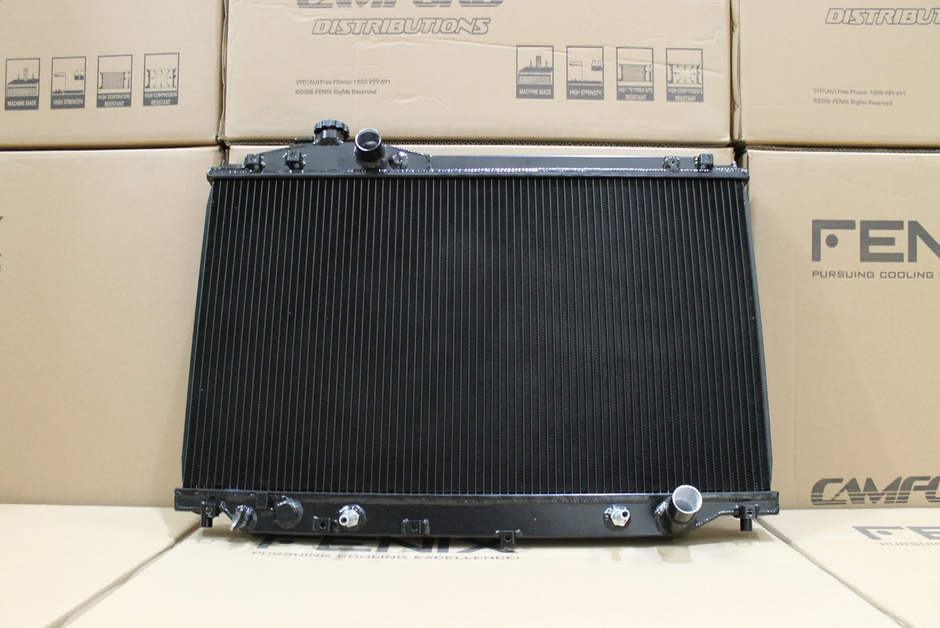 Toyota Soarer JZZ30R Full Alloy Performance Radiator - Black