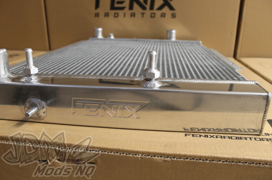 FENIX Holden VB-VC-VH-VK LS1 Conversion Full Alloy Performance Radiator - Polished