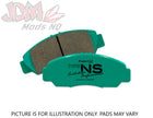 Project-MU NS Street F123 NS-EP Front Brake Pads for Toyota Supra/ Chaser & Soarer JZA80/JZX100/UZ