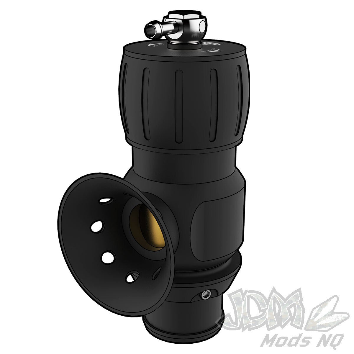 SAAS BOV Adjustable Dual Port Universal Black