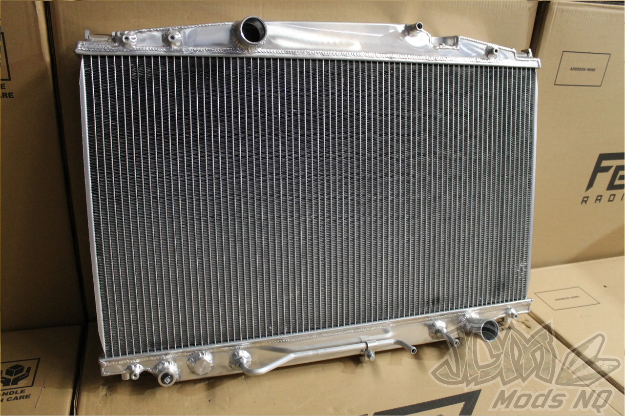 Toyota Soarer UZZ30 - UZZ32R 1UZFE / Lexus SC400 UZZ31R Full Aluminium Performance Radiator Polished