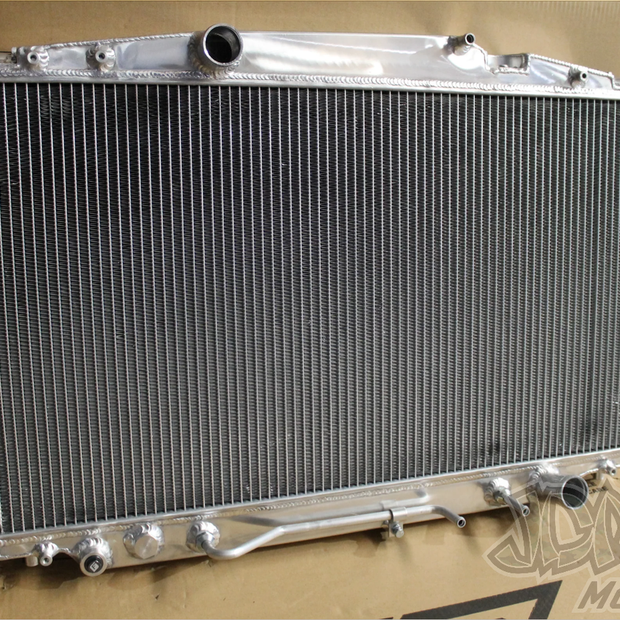 Toyota Soarer UZZ30 - UZZ32R 1UZFE / Lexus SC400 UZZ31R Full Aluminium Performance Radiator Polished