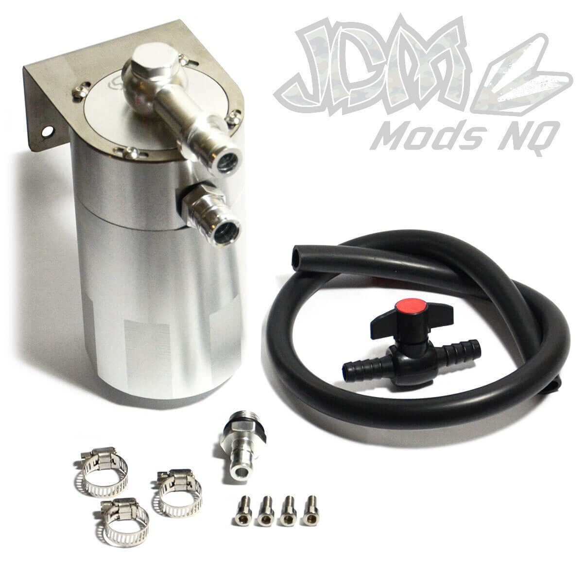 SAAS Oil Catch Tank 4x4 Baffled Polished Billet 500ml