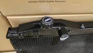 Toyota Soarer JZZ30R Full Alloy Performance Radiator - Black