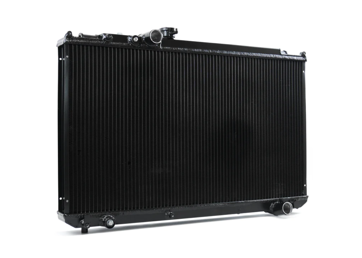 Toyota JZX100/110 Mark II, JZX100 Cresta/Chaser Full Alloy Performance Radiator Black