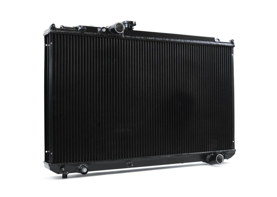 Toyota JZX100/110 Mark II, JZX100 Cresta/Chaser Full Alloy Performance Radiator Black