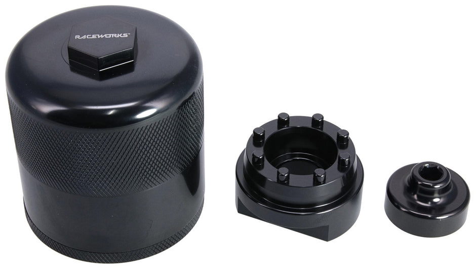 Raceworks Billet Lifetime 30 Micron Oil Filter w/Opener